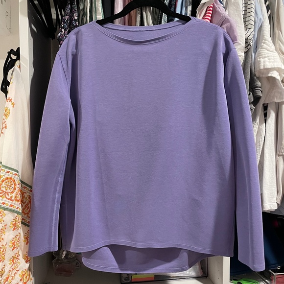 lululemon athletica Tops - SOLD - Lululemon Back in Action LS